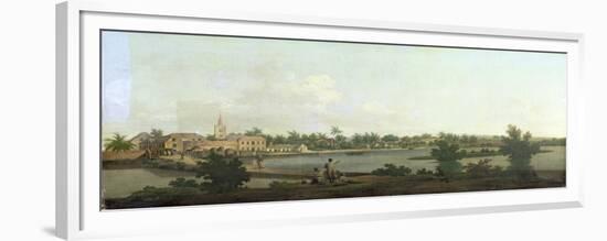 Jamaican Landscape, C.1775-George Robertson-Framed Giclee Print