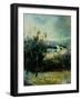 Jambline village Belgium-Pol Ledent-Framed Art Print