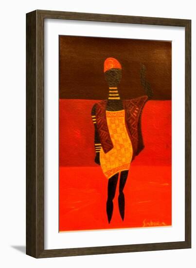 Jambo, 2007-Sabira Manek-Framed Giclee Print