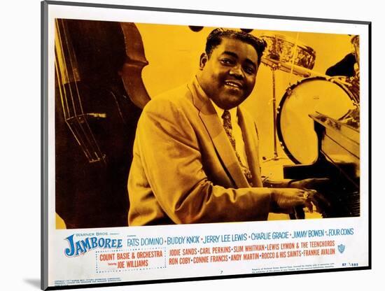 Jamboree, (AKA Disc Jockey Jamboree), Fats Domino, 1957-null-Mounted Art Print