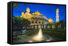 Jame'Asr Hassanal Bolkiah Mosque, Bandar Seri Begawan, Brunei, Borneo, Southeast Asia-Christian-Framed Stretched Canvas