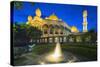 Jame'Asr Hassanal Bolkiah Mosque, Bandar Seri Begawan, Brunei, Borneo, Southeast Asia-Christian-Stretched Canvas