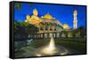 Jame'Asr Hassanal Bolkiah Mosque, Bandar Seri Begawan, Brunei, Borneo, Southeast Asia-Christian-Framed Stretched Canvas