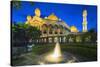 Jame'Asr Hassanal Bolkiah Mosque, Bandar Seri Begawan, Brunei, Borneo, Southeast Asia-Christian-Stretched Canvas