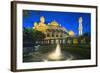 Jame'Asr Hassanal Bolkiah Mosque, Bandar Seri Begawan, Brunei, Borneo, Southeast Asia-Christian-Framed Photographic Print