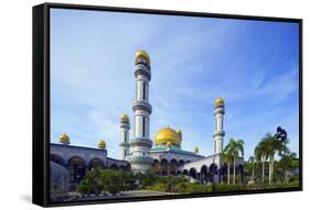 Jame'Asr Hassanal Bolkiah Mosque, Bandar Seri Begawan, Brunei, Borneo, Southeast Asia-Christian-Framed Stretched Canvas