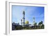 Jame'Asr Hassanal Bolkiah Mosque, Bandar Seri Begawan, Brunei, Borneo, Southeast Asia-Christian-Framed Photographic Print