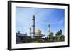 Jame'Asr Hassanal Bolkiah Mosque, Bandar Seri Begawan, Brunei, Borneo, Southeast Asia-Christian-Framed Photographic Print