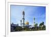 Jame'Asr Hassanal Bolkiah Mosque, Bandar Seri Begawan, Brunei, Borneo, Southeast Asia-Christian-Framed Photographic Print