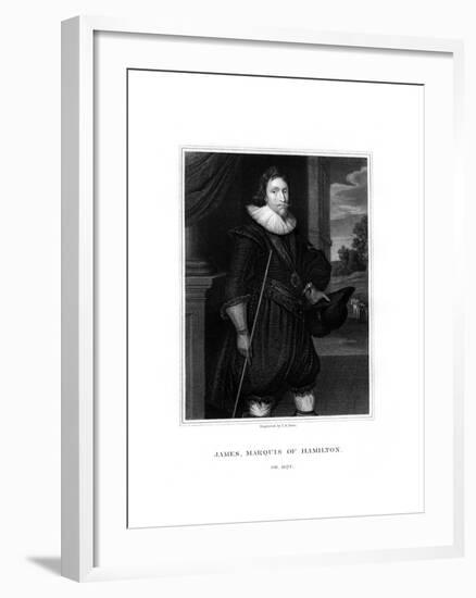 James, 2nd Marquis of Hamilton-Paulus van Somer I-Framed Giclee Print