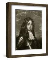 James 7 Earl Derby-Antony van Dijk-Framed Art Print