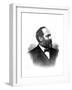 James A. Garfield, 20th U.S. President-Science Source-Framed Giclee Print