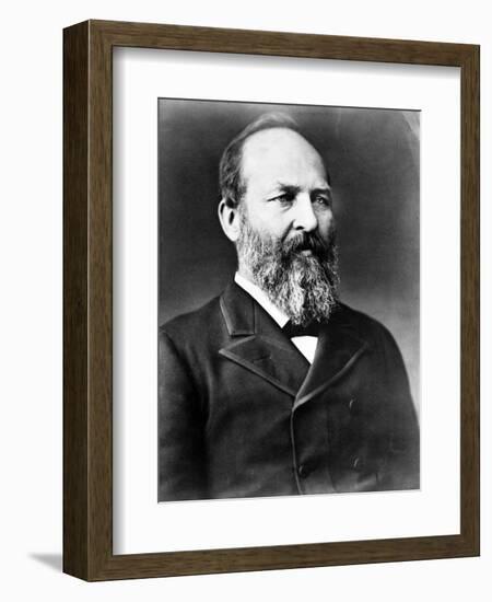 James A. Garfield, 20th U.S. President-Science Source-Framed Giclee Print