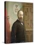 James A. Garfield, 20th U.S. President-Science Source-Stretched Canvas