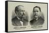 James A. Garfield and Chester A. Arthur - Republican Candidates for President and Vice President-Seer's Lithograph Co-Framed Stretched Canvas