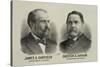 James A. Garfield and Chester A. Arthur - Republican Candidates for President and Vice President-Seer's Lithograph Co-Stretched Canvas