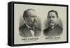 James A. Garfield and Chester A. Arthur - Republican Candidates for President and Vice President-Seer's Lithograph Co-Framed Stretched Canvas