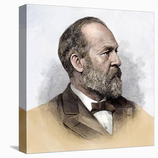 James A. Garfield as President-Elect, 1880-null-Stretched Canvas