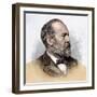 James A. Garfield as President-Elect, 1880-null-Framed Giclee Print