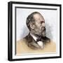 James A. Garfield as President-Elect, 1880-null-Framed Giclee Print