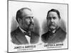 James A. Garfield, Chester A. Arthur-A.S. Seers-Mounted Giclee Print