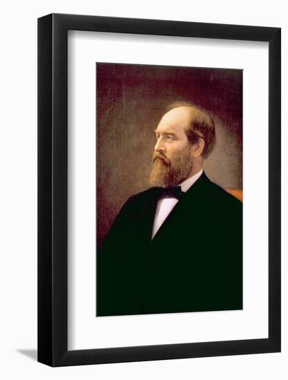 James A. Garfield, U.S. President 1881-null-Framed Photo