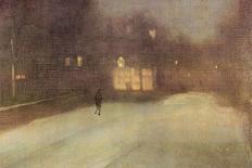 Symphony in Grey and Brown (Lindsey Row, Chelsea), C.1834-1948-James Abbott McNeill Whistler-Giclee Print