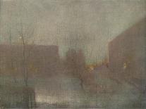 'Nocturne: The Thames at Battersea', 1878, (1904)-James Abbott McNeill Whistler-Giclee Print