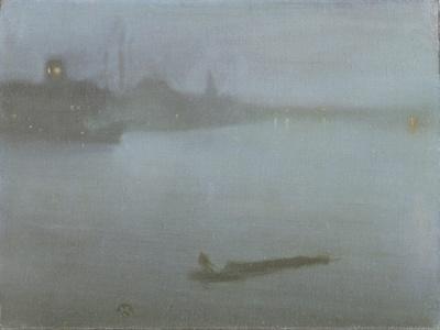 Thames - Nocturne in Blue and Silver, c.1872/8