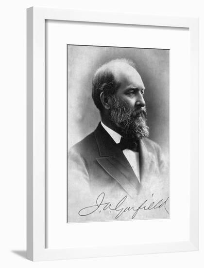 James Abraham Garfield-null-Framed Art Print