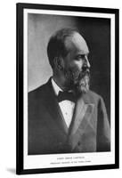 James Abram Garfield, 20th President of the United States, C1881-null-Framed Giclee Print