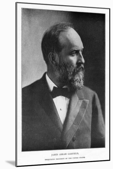 James Abram Garfield, 20th President of the United States, C1881-null-Mounted Giclee Print