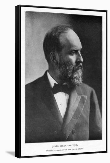 James Abram Garfield, 20th President of the United States, C1881-null-Framed Stretched Canvas