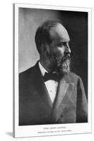 James Abram Garfield, 20th President of the United States, C1881-null-Stretched Canvas