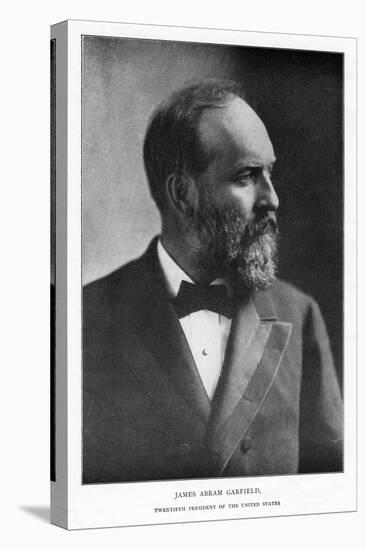 James Abram Garfield, 20th President of the United States, C1881-null-Stretched Canvas