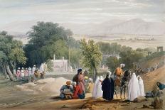 Bazaar at Kabul During the Fruit Season, First Anglo-Afghan War, 1838-1842-James Atkinson-Giclee Print