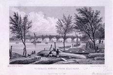 Vauxhall Bridge, Lambeth, London, 1829-James B Allen-Giclee Print