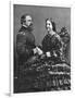 'James B. and Fannie Ricketts', c1860, (1939)-Mathew Brady-Framed Photographic Print