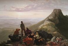 The Belated Party on Mansfield Mountain-James B. Thompson-Framed Art Print