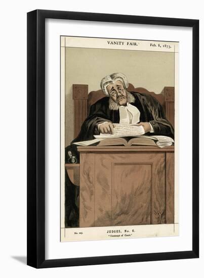 James Bacon, Judge-null-Framed Art Print