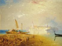 Venetian Scene, 19th century-James Baker Pyne-Stretched Canvas