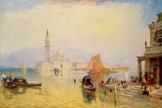 Venetian Scene, 19th century-James Baker Pyne-Giclee Print
