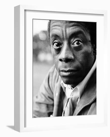 James Baldwin, 1971-null-Framed Photographic Print