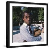 James Baldwin, 1971-null-Framed Photographic Print