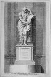 Dr Johnson's Monument, in St Paul's Cathedral, City of London, 1796-James Basire I-Framed Giclee Print