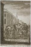 Scene of Thomas Thynne's Murder in Pall Mall, Westminster, London, 1682-James Basire I-Giclee Print