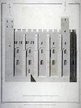 Longitudinal Section of St John's Chapel in the White Tower, Tower of London, 1815-James Basire II-Giclee Print