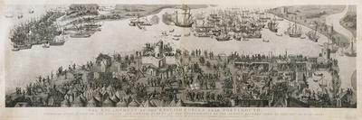 The Encampment of the English Forces Near Portsmouth During the Battle of the Solent, 1778-James Basire-Framed Giclee Print