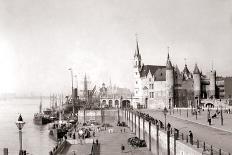 Canal Boat, Rotterdam, 1898-James Batkin-Photographic Print