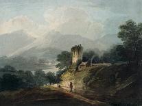 Allington Castle, Near Maidstone, Kent, Moonlight-James Bayes-Giclee Print